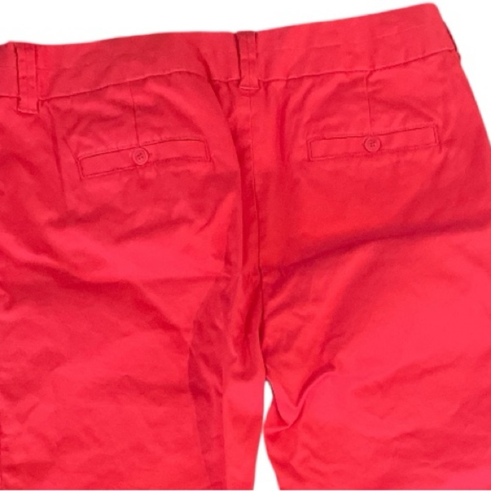 Boden Coral Red Pants Size 10 L - Picture 5 of 9
